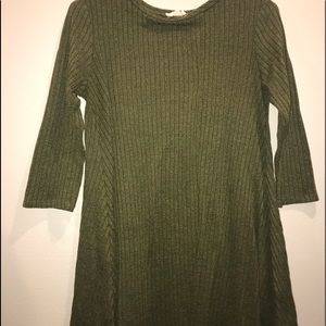 Green Flowy Summer Dress